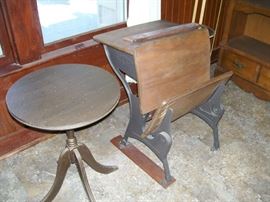 One of several old school desks - this one came from Caldwell Parish