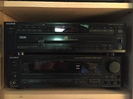 Sony STR AV770  Sony CDP C425