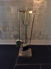 Brass Fireplace Tools