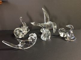 Nice Selection of Steuben Glass - All Signed