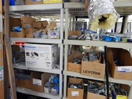 electricians supplies and shelving