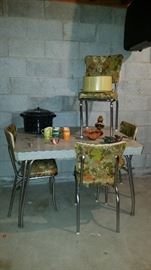 1960's Table and Chairs