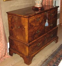 Gorgeous Walnut Antique Blanket Chest