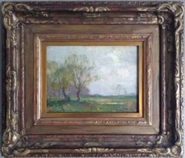 Connecticut Landscape, Walter G, Smith, oil painting