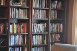 ALL BOOKCASES ARE SOLD LOTS OF BOOKS LEFT TO SELL