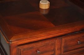 Large square coffee table