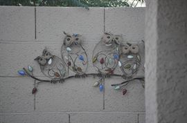 Outdoor Metal Wall Decor