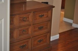 Dresser and Mirror - has matching chest and night stands