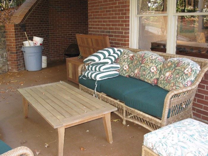 Outdoor furniture - teak table 