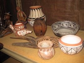 Southwest Pottery, Pacific Islands sculpture and pottery