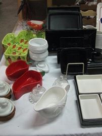 Southwestern motif and other specialty serving ware 