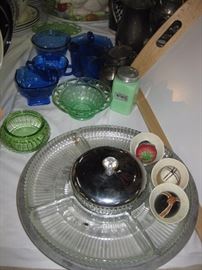 Lazt Susan and Depression Glass