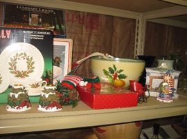 Various Holiday ware