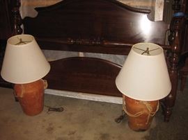 Queen bed set with mattress and box set