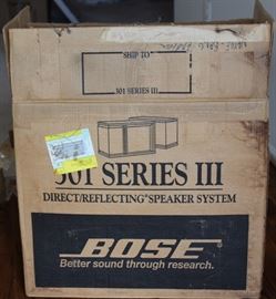 Bose Speaker Pair 301 Series III

Overall very good condition, adult owned, no smoking, no pets.