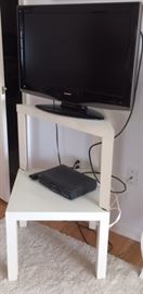 Sharp 31" Liquid Crystal Aquos Flat Screen TV  $75.00 2 Tier Plastic Stand $15.00