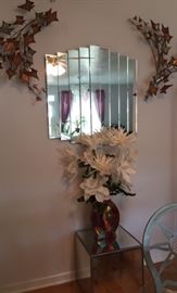 Multi Pannel wall hung Mirror                 $50.00