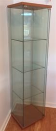 All Glass Display Case with 3 glass shelves (no light) $75.00