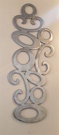 Wall mounted metal geometric              $35.00