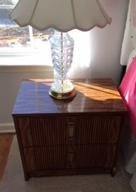 Pair of End Tables   Part of 4 piece bedroom set