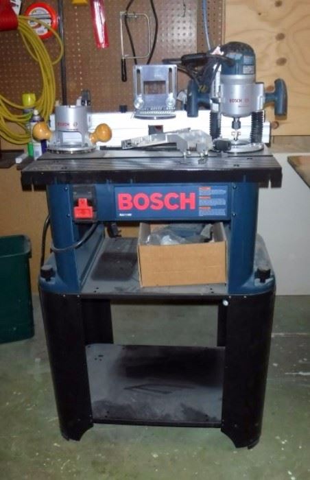 Bosch Router and Router Table