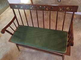 Vintage Parlour Bench