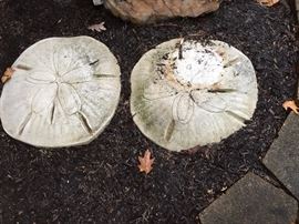 Sand dollar Garden Stepping stones