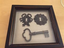 Framed Key & Lock