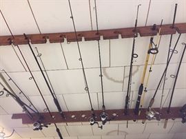 Large Selection of Fishing Rods