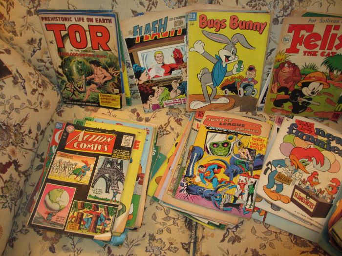 vintage comic books