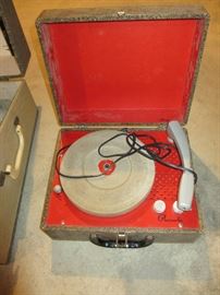 vintage record player