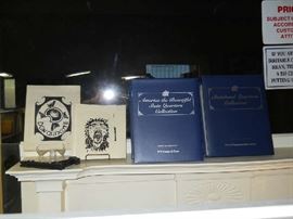 original AP artwork & coin collection