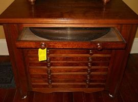 base of music box with 30+ metal disks