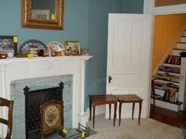 Italian tables, fireplace screen, etc.