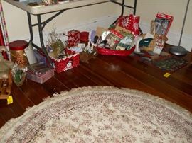 rug, holiday items
