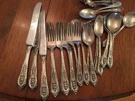 Wallace Sterling Silver Flatware 26 pieces
