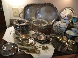 Silver Plate and Delpht 