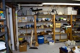  Miscellaneous housewares, cooler, cleaning equipment.