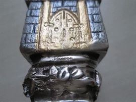 Each piece is marked Vasari