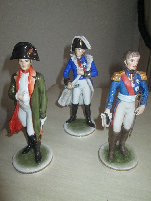 Napoleon's generals, German figurines