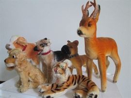 Great collection of Steiff animals