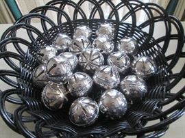 Wallace silver plate bells Christmas ornaments