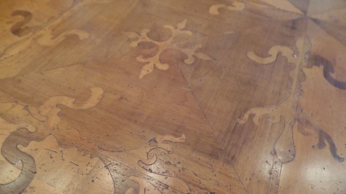 Top of 60" dining table