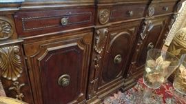 Italian Mahogany Sideboard $2400 original price $7200