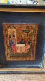 Antique Russian Icon $600
