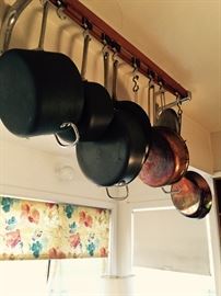 Pots and Pans Many High Quality Cooper + Other