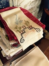 Many Fun Linens Embroidery and Lace