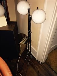 Mid Century Lamp Pair