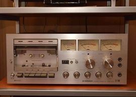 Pioneer Stereo Cassette Tape Deck 