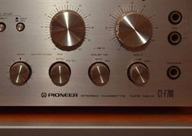 Pioneer Stereo Cassette Tape Deck 